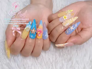 セミロング Linanail Nambaのマツエク・マツパデザイン