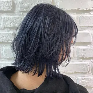 ミディアム カラー 【髪質改善】 kasumi🌷🌷のヘアスタイル