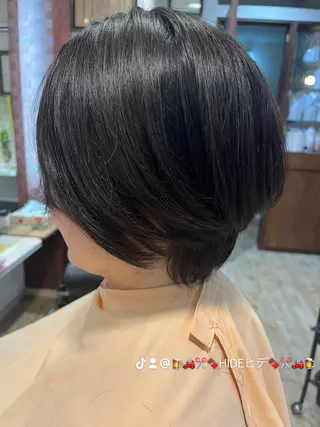 ショート 織田 英之のヘアスタイル
