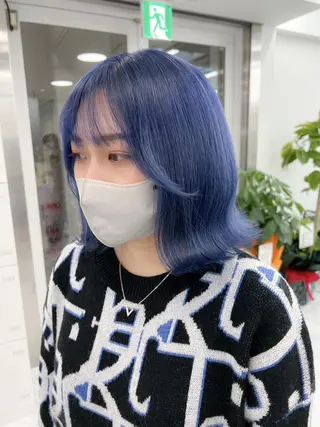 カラー ヘアアレンジ ロング 【公式】JUICE 原宿店のヘアスタイル