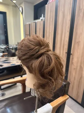 ロング ヘアアレンジ 山本 かおりのヘアスタイル