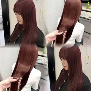 ロング 透明感/艶カラー 🎀Kanonのヘアスタイル