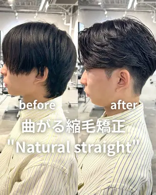 パーマ メンズ メンズ清潔感のプロ 💈メンズパーマ藤田のヘアスタイル