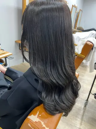 ロング カラー 小谷野 七海🐬のヘアスタイル