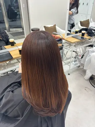 ロング 𝗆𝗂𝗒𝗎 🐈⬛🎀のヘアスタイル
