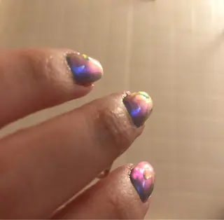 ネイル パラあり！フィルイン 美フォルムのネイルデザイン