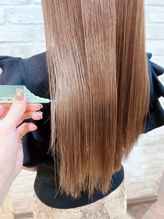 ロング しみず りぶのヘアスタイル