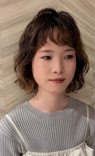 ミディアム 木村 元昭のヘアスタイル