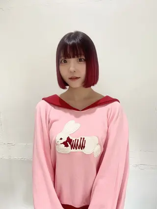 ショート カラー 茉樹@pullnoc /新宿/ボブ/モードのヘアスタイル