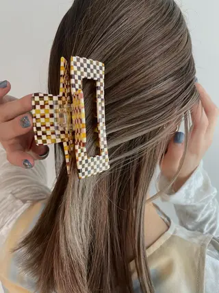 ロング カラー サトウ ナナのヘアスタイル