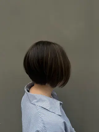 カラー 角田 澪のヘアスタイル