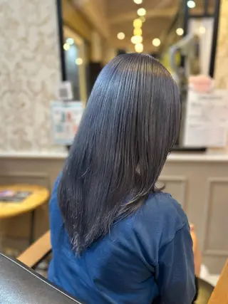 カラー 【艶髪✨️暗髪】 宮脇 知瀬のヘアスタイル