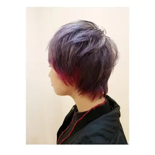 カラー ショート 美谷添(ミヤゾエ) まどか大人ヘアサロンのヘアスタイル