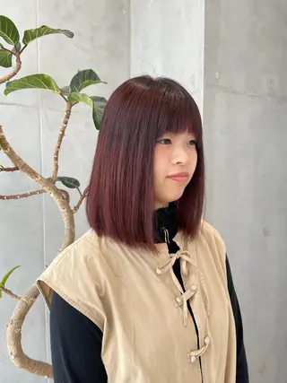ミディアム カラー たなか こころ🎀のヘアスタイル