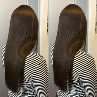 ロング カラー なんば、心斎橋🍓 ハイトーンnicoのヘアスタイル