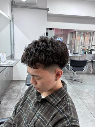 ショート パーマ メンズ 💈海外風パーマ 💈メンズ/颯太のヘアスタイル