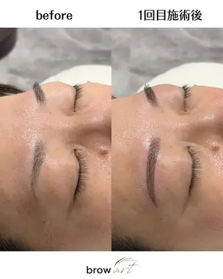 アイブロウ brow art 上野 / 吉橋のマツエク・マツパデザイン