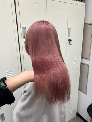 カラー 🌸ムラ修正/ ブリーチゆずな 🌸のヘアスタイル