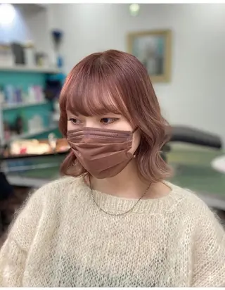 ミディアム 田牧 みゆきのヘアスタイル
