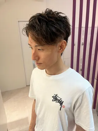 ショート メンズ MAO カラーモデル募集中のヘアスタイル