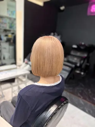 ロング カラー 色落ち綺麗🩰ハイ トーン🎀RINKAのヘアスタイル