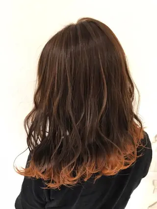 ロング ヘアセット 野中のヘアスタイル