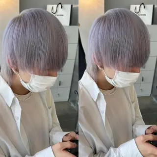 ショート カラー yoriダブルカラー 代表すがわらのヘアスタイル