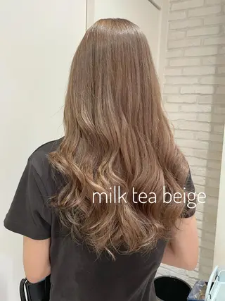 ロング カラー 大平 美沙のヘアスタイル
