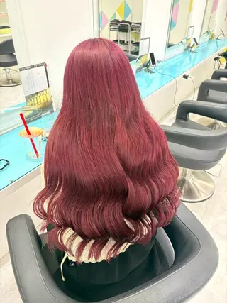 カラー akari🎀🤍 ガーリーstyleのヘアスタイル