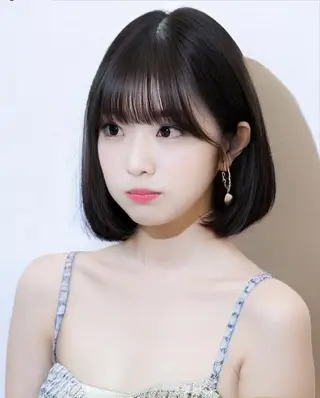 ショート カラー ヘアアレンジ 縮毛矯正🤍 ボブ/ HIKARIのヘアスタイル