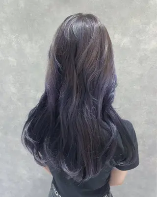 ロング カラー ヘアアレンジ 艶カラー/縮毛矯正 🩶Kai🐏のヘアスタイル