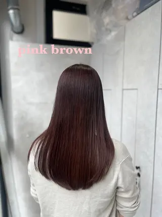 セミロング 大宮レイヤーカット× 透明感カラー　rioのヘアスタイル