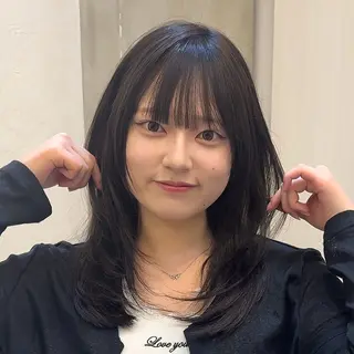 セミロング レイヤーカット/ 堀匠吾のヘアスタイル