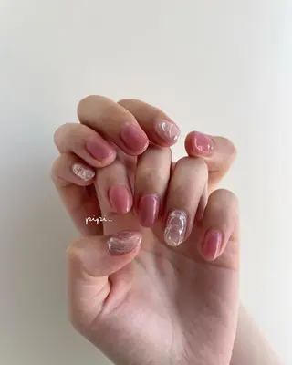 ミディアム ネイル pipi ..のネイルデザイン