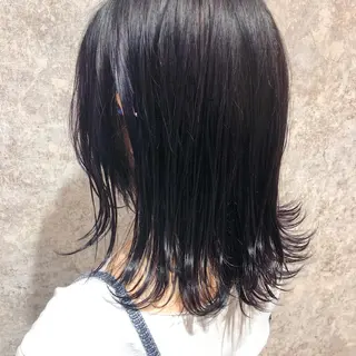 ミディアム カラー 🫟Blanco🫟 Color&Careのヘアスタイル