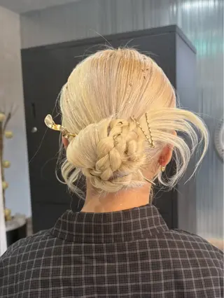 ヘアアレンジ ♡noa/ボブ ナチュラルカラー♡のヘアスタイル