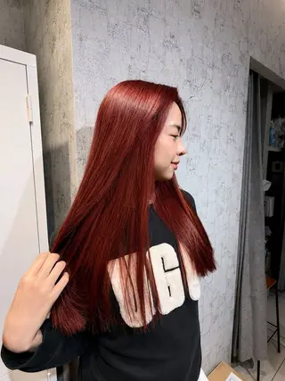 ロング カラー 🫧❤️暖色艶カラ ー❤️🫧Kyaraのヘアスタイル