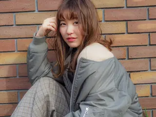 セミロング カラー パーマ ハイライト/髪質改善 ans/黒木 和大のヘアスタイル