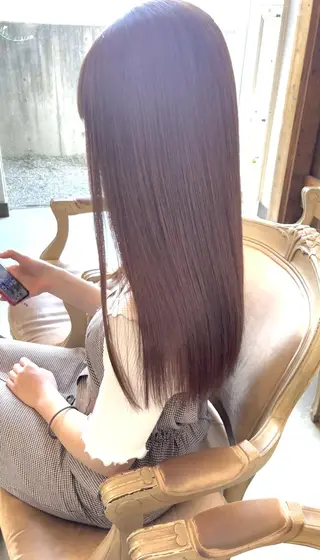 ロング 木村 莉菜のヘアスタイル