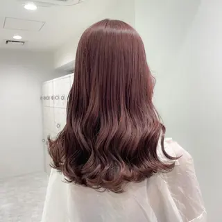 セミロング カラー パーマ ヘアアレンジ メンズ キッズ ネイル マツエク・マツパ アイブロウ 韓国系🇰🇷🩶 艶暗髪/MEIのヘアスタイル