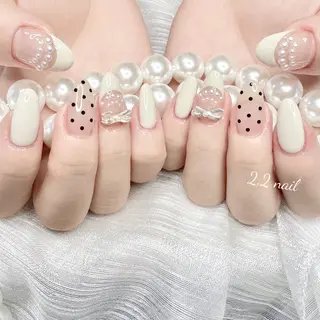 ネイル 🍒Luvia ワンホンネイルのネイルデザイン