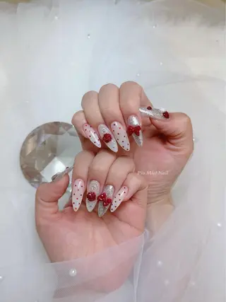 ネイル HANA 長さだしのネイルデザイン