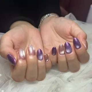 ネイル Jr.ネイリスト🤍 【Alissa】新栄のネイルデザイン