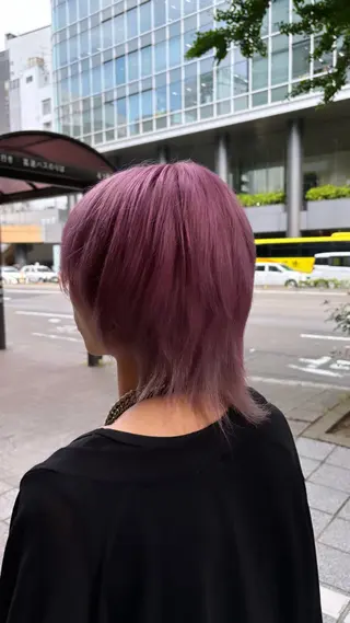 カラー 🍓ブリーチカラー 🎀nene🍓のヘアスタイル