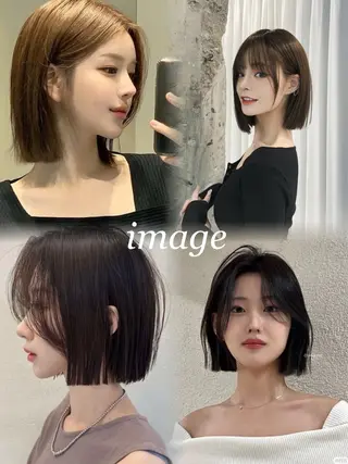 ショート こはな🎀梅田🎀 透明感カラー💖のヘアスタイル