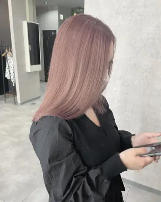 ロング カラー パーマ ヘアアレンジ 袴田 伊代のヘアスタイル