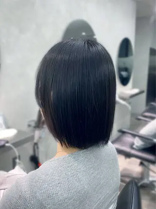 ショート 韓国ボブ/レイヤー 🇰🇷✨朝生菜楓のヘアスタイル