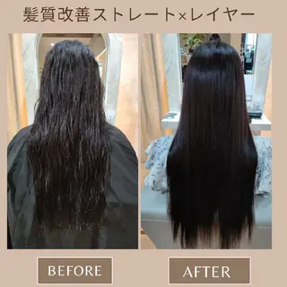 ロング レイヤーカット/メン ズカット✂︎松澤日菜のヘアスタイル