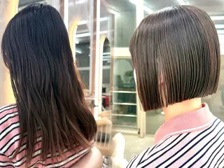 ミディアム 縮毛矯正/艶髪🦋 ボブ　ゆうとのヘアスタイル