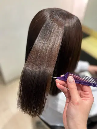 セミロング sora ひらかのヘアスタイル